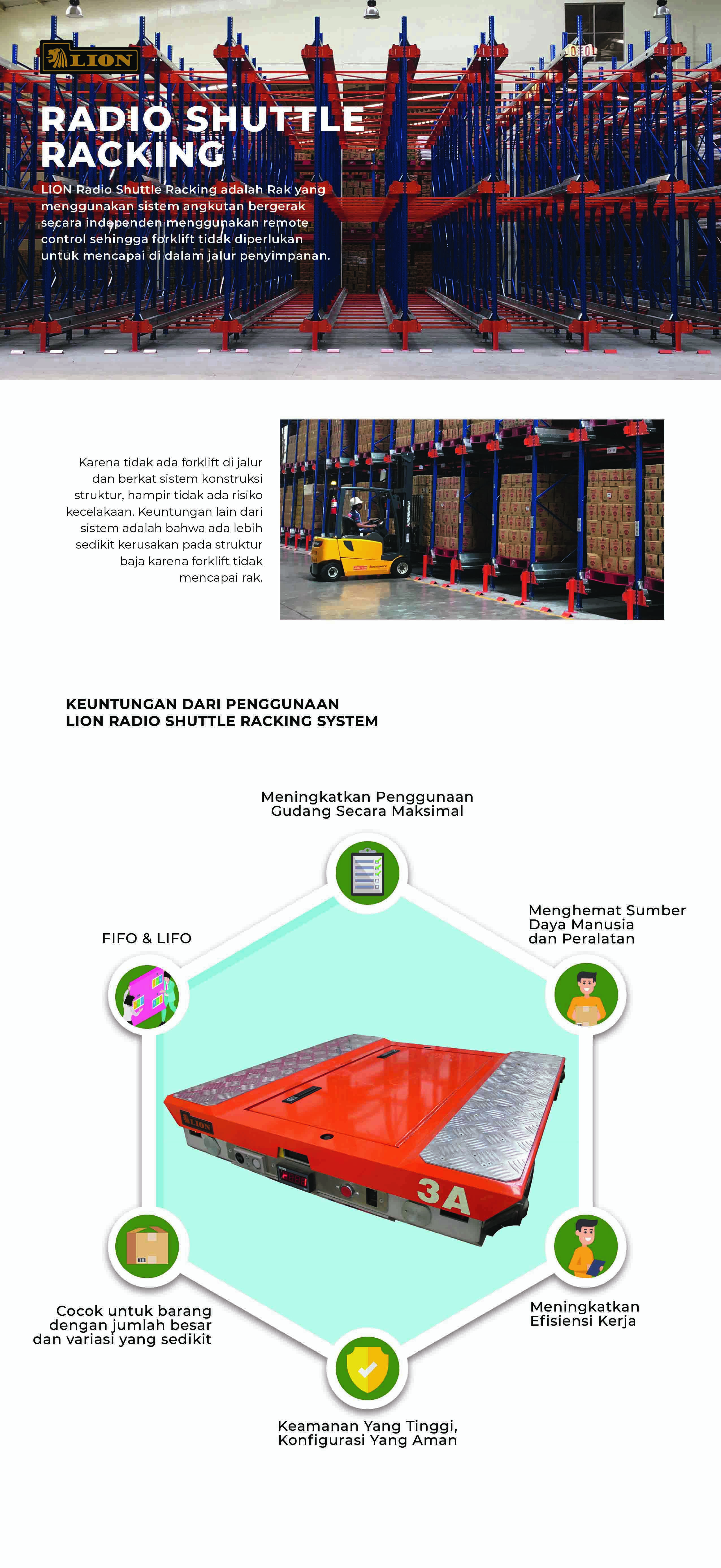 Radio Shuttle Racking